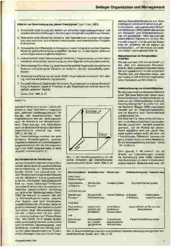 Vorschauseite 4: Das Krankenhaus als Miniaturgesellschaft Das Konzept der Organisationskultur alsRoot-Metaphor zwischen Pflegequalität und Pflegeleistung