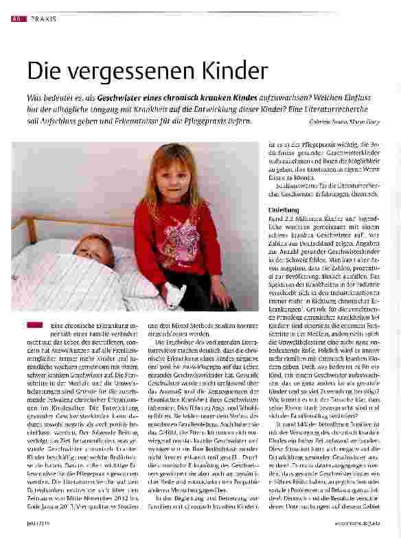 Vorschauseite 1: Die vergessenen Kinder