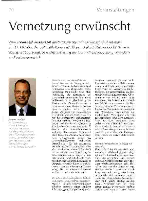 Vorschauseite 1: Vernetzung erwünscht