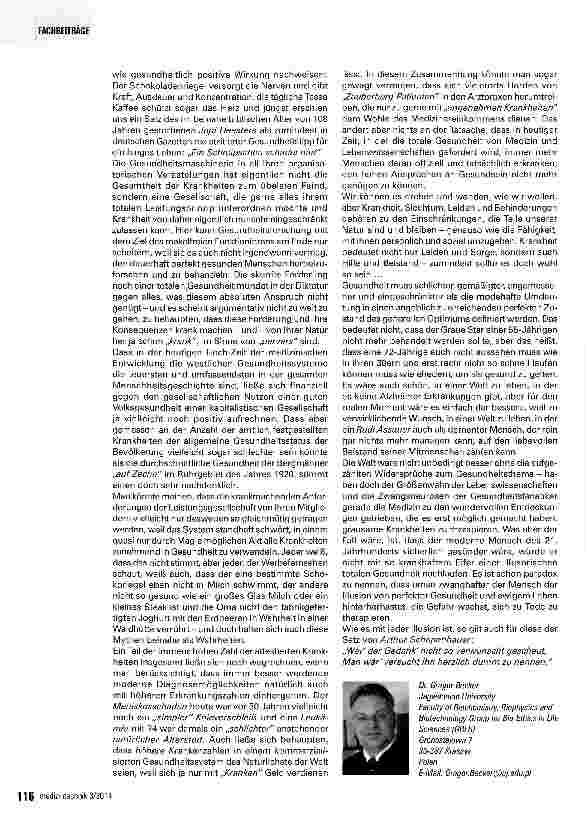 Vorschauseite 4: Ethik in der Medizintechnik -Teil 3