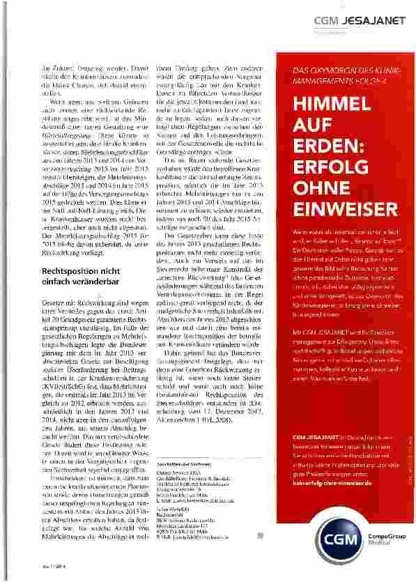 Vorschauseite 3: Um den Erfolg gebracht