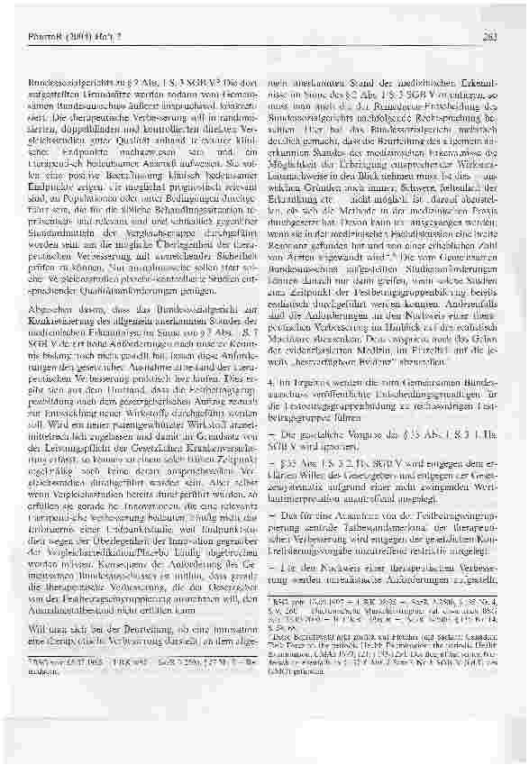 Vorschauseite 4: Nochmals: Rechtsfragen der Bildung von Festbetragsgruppen der Stufe 2