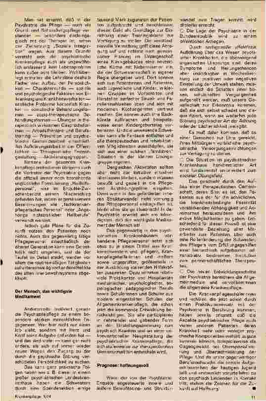 Vorschauseite 4: Wo sind die Irren? Die Psychiatrie