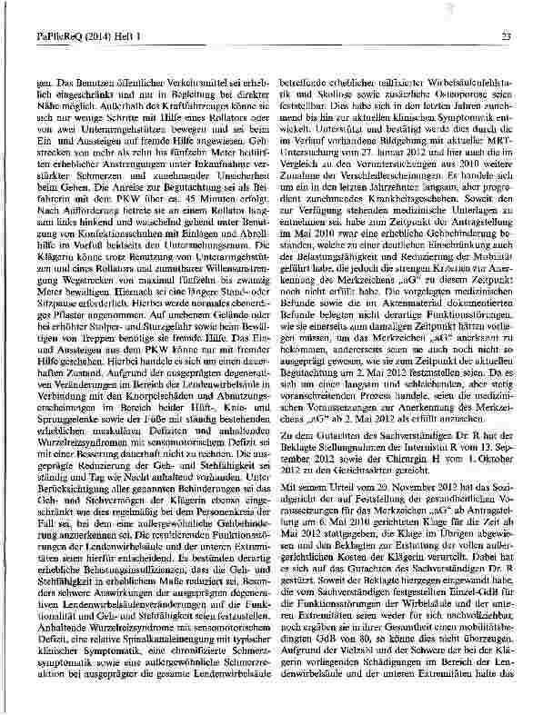 Vorschauseite 5: Voraussetzungen für Merkzeichen „aG