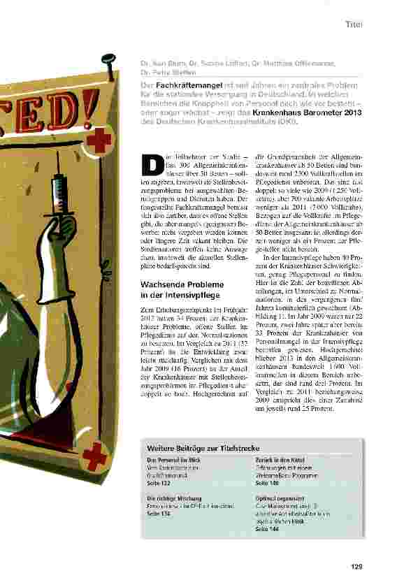 Vorschauseite 2: Personal dringend gesucht