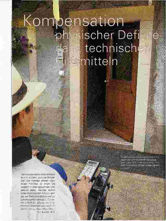 Vorschauseite 1: Kompensation physischer Defizite dank technischen Hilfsmitteln