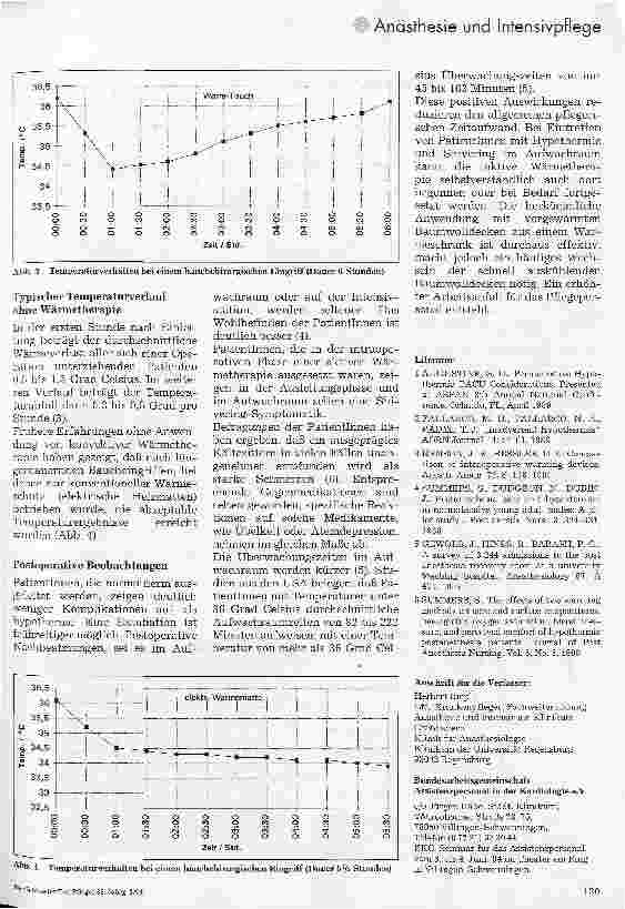 Vorschauseite 5: Hypothermie Vermeidung und Therapie