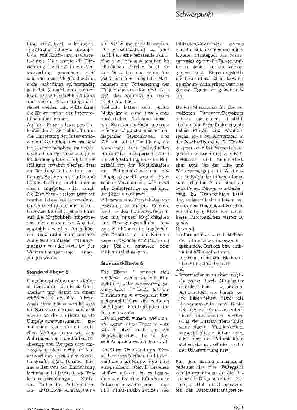 Vorschauseite 2: Nationaler Expertenstandard zur Sturzprophylaxe