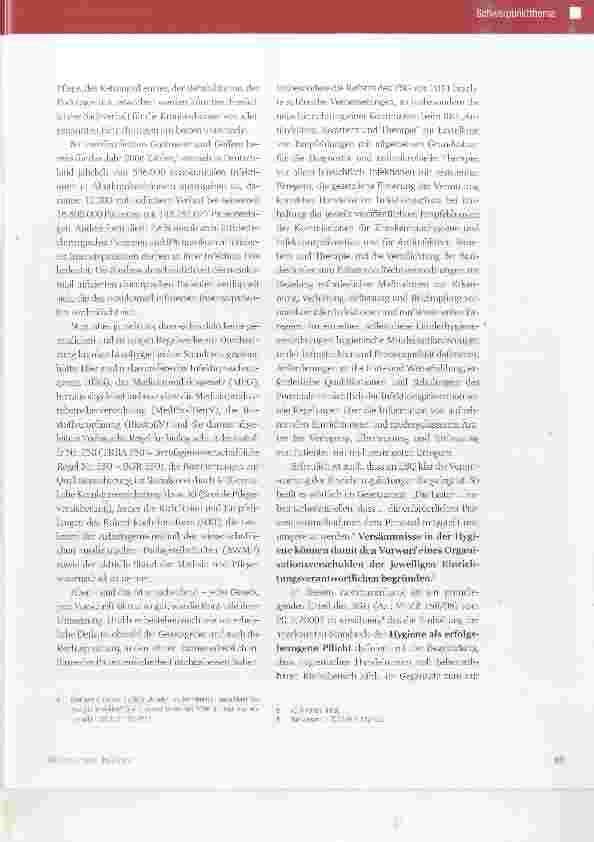 Vorschauseite 4: Gesundheitseinrichtungen im mikrobiologischen Würgegriff