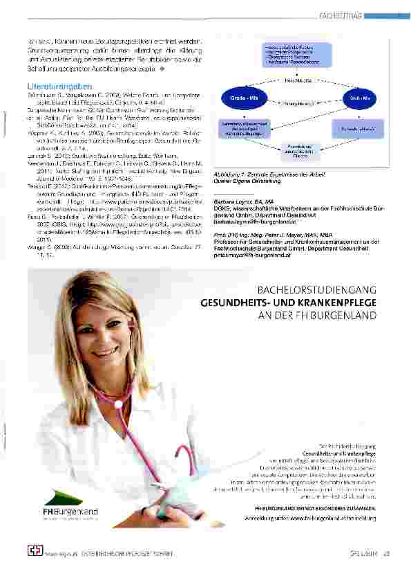 Vorschauseite 3: Der richtige (Gradeund Skill-)Mix im Pflegebereich des Krankenhauses