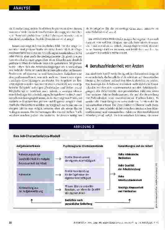 Vorschauseite 4: Wie wollen Mediziner heute arbeiten? Berufszufriedenheit und Präferenzen von Ärzten in einem sich wandelnden Berufsfeld