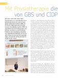 Vorschauseite 1: Mit Physiotherapie die Behandlung von GBS und CIDP unterstützen