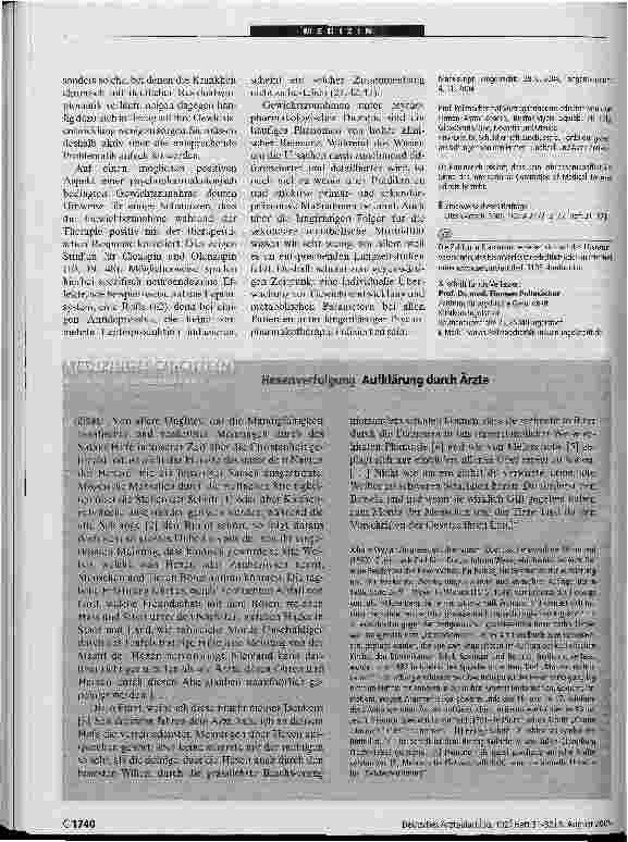 Vorschauseite 6: Gewichtszunahme unter Psychopharmakotherapie