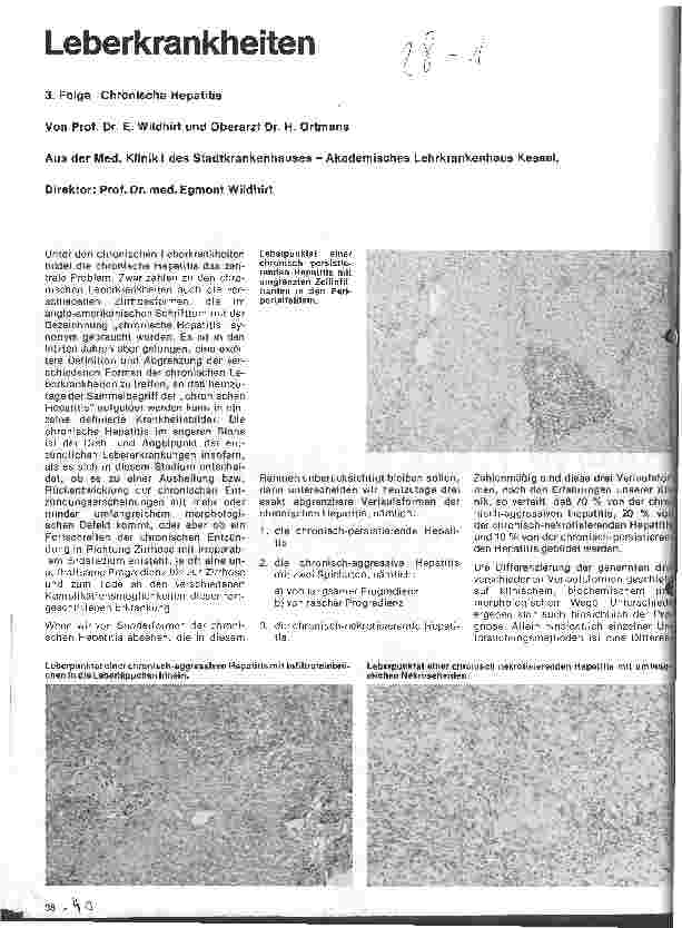 Vorschauseite 1: Leberkrankheiten
