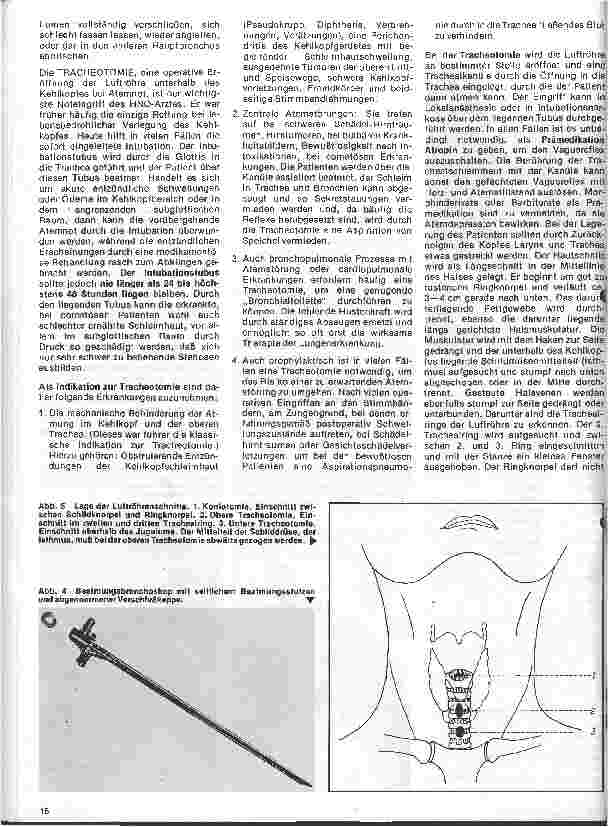 Vorschauseite 3: Einführung in die Hals-Nasen-Ohren-Heilkunde 21.Folge: Luftröhre und Bronchien.