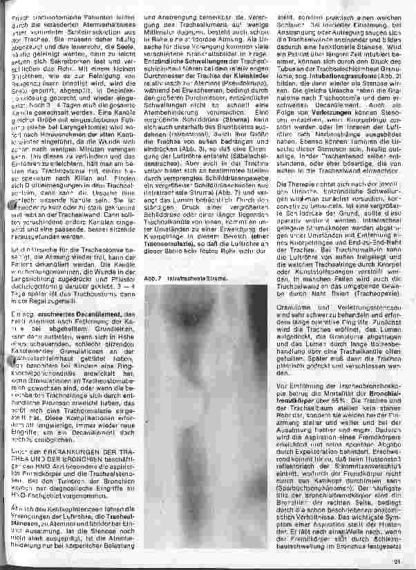 Vorschauseite 5: Einführung in die Hals-Nasen-Ohren-Heilkunde 21.Folge: Luftröhre und Bronchien.