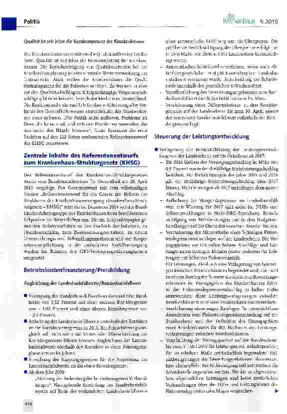 Vorschauseite 2: Große Koalition verfehlt eigene Ziele