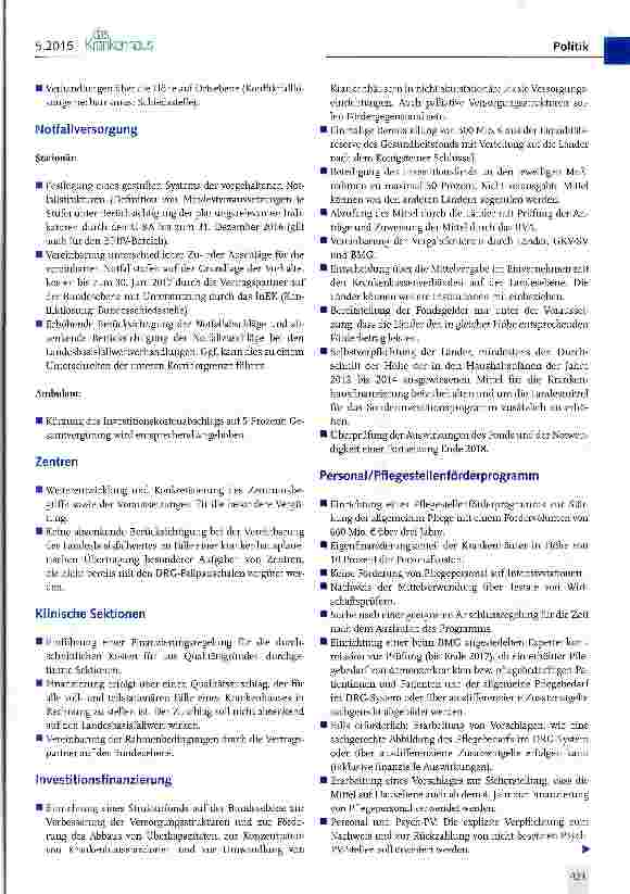 Vorschauseite 4: Große Koalition verfehlt eigene Ziele