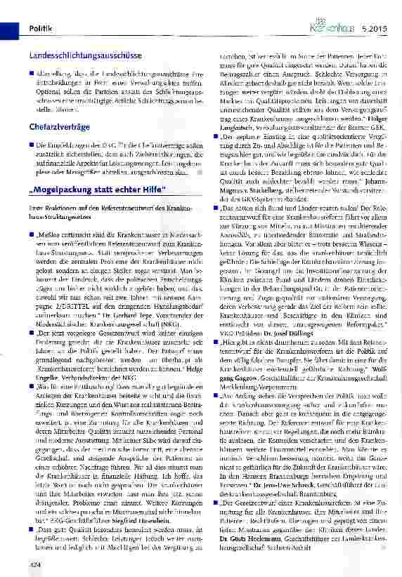 Vorschauseite 6: Große Koalition verfehlt eigene Ziele