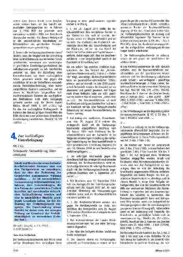 Vorschauseite 3: Zum Erfordernis der Genehmigung