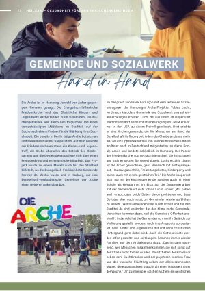 Vorschauseite 1: Gemeine und Sozialwerk Hand in Hand
