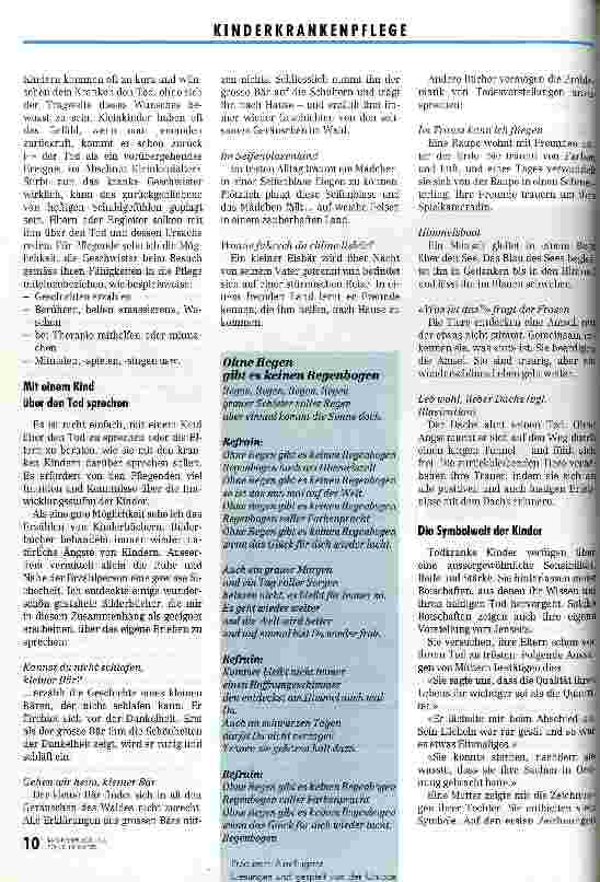 Vorschauseite 5: Den Abschied gestalten Wie Pflegende Eltern und ihre sterbenskranken Kinder begleiten können