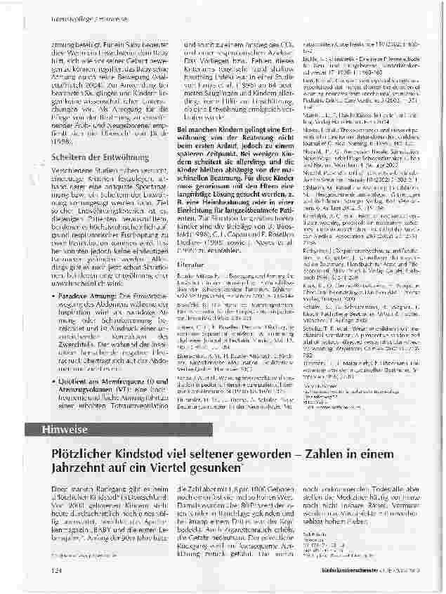 Vorschauseite 5: Entwöhnung von der maschinellen Beatmung