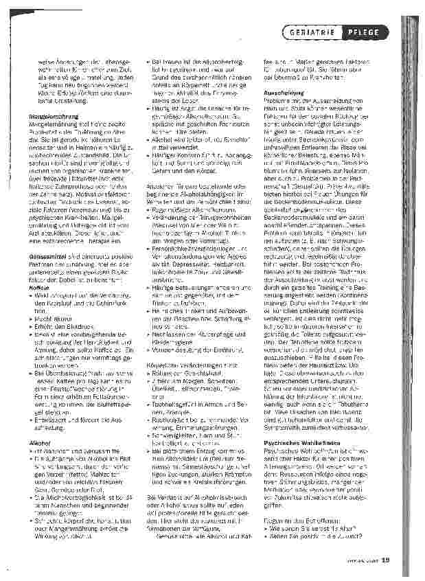 Vorschauseite 5: Allgemeine Aspekte für gesundes Altern