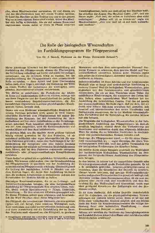Vorschauseite 4: Die Teilnahme der Krankenschwester an der Forschung