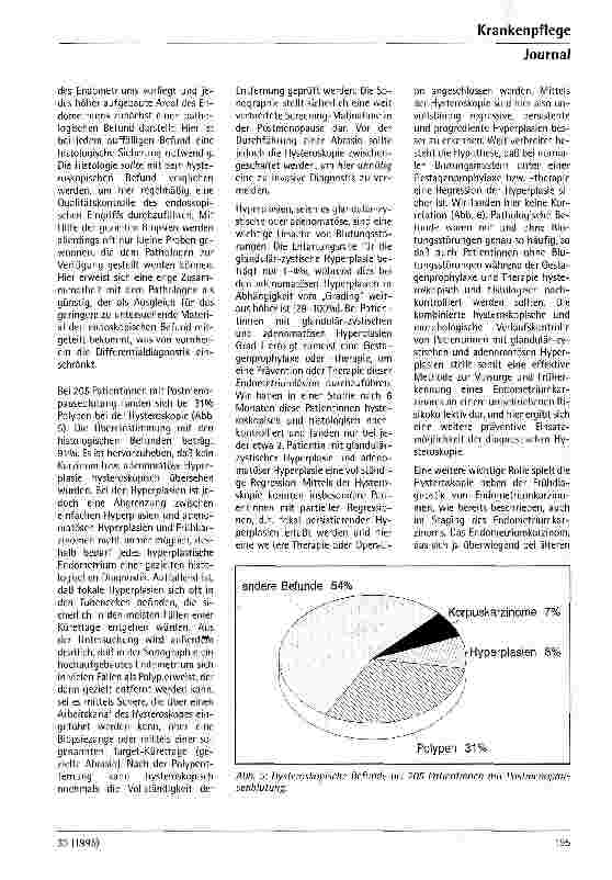 Vorschauseite 5: Hysteroskopie - Möglichkeiten und Grenzen in der Diagnostik