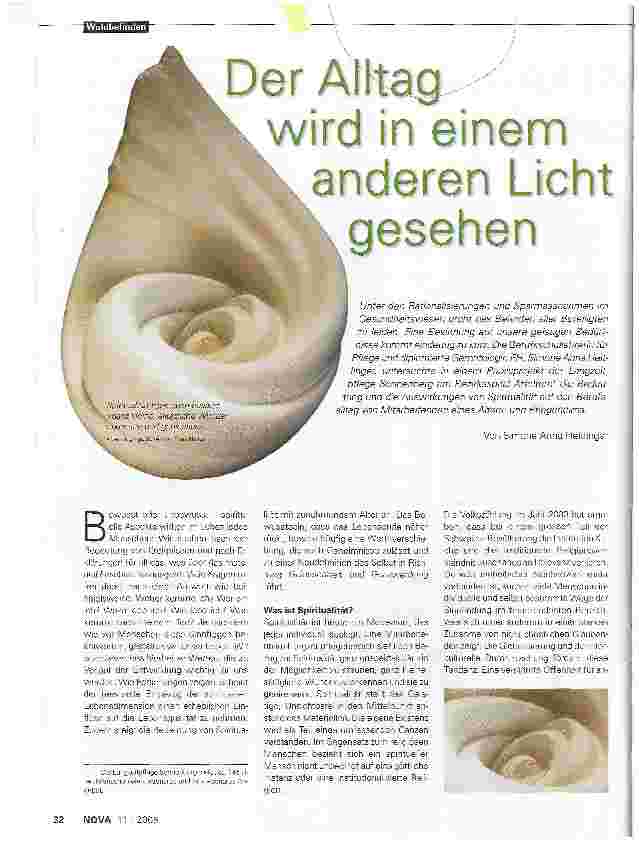 Vorschauseite 1: Der Alltag wird in einem anderen Licht gesehen