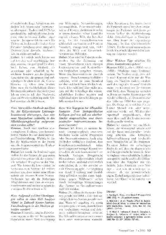 Vorschauseite 3: Evidenz oder Intuition?