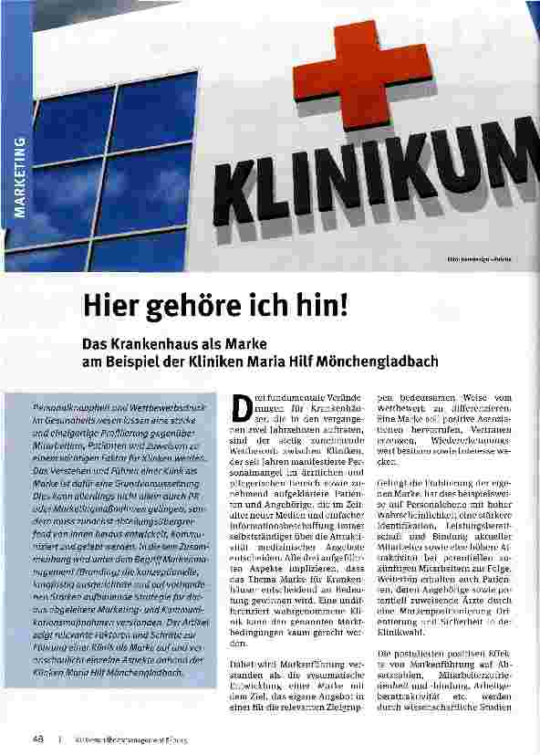 Vorschauseite 1: Hiergehöreichhin!