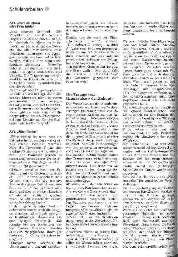 Vorschauseite 2: Der Mensch ist die Medizin des Menschen Pflegeberichte von Schülern der KPH-Schule