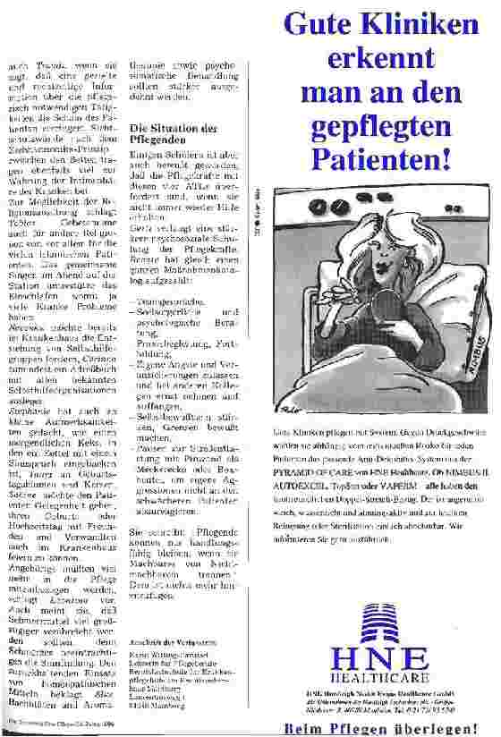 Vorschauseite 3: Der Mensch ist die Medizin des Menschen Pflegeberichte von Schülern der KPH-Schule