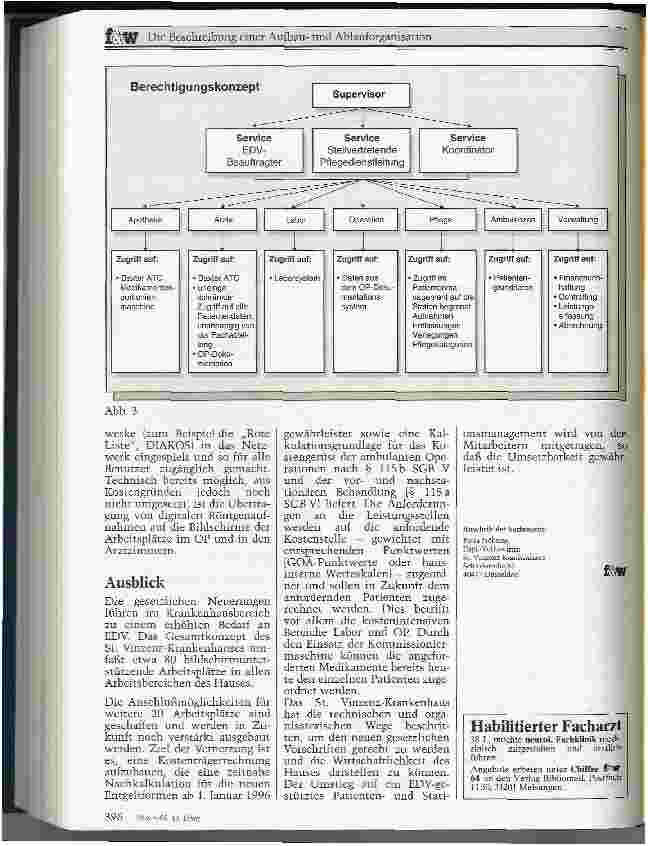 Vorschauseite 5: Die Beschreibung einer Aufbauund Ablauforganisation Umstieg auf EDV