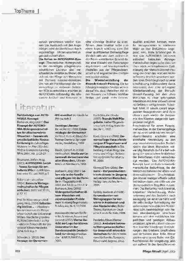 Vorschauseite 3: Eine Wahl haben -Leben in der Demenz-WG