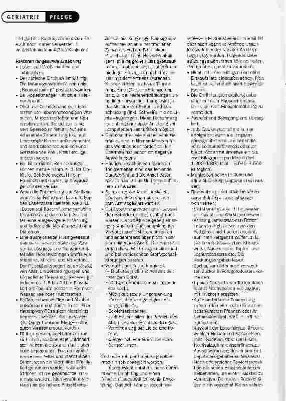 Vorschauseite 4: Allgemeine Aspekte für gesundes Altern