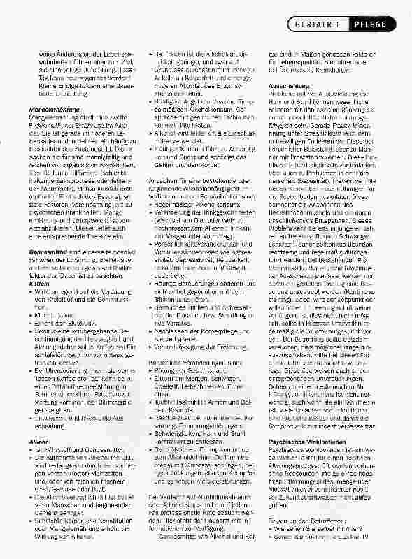 Vorschauseite 5: Allgemeine Aspekte für gesundes Altern