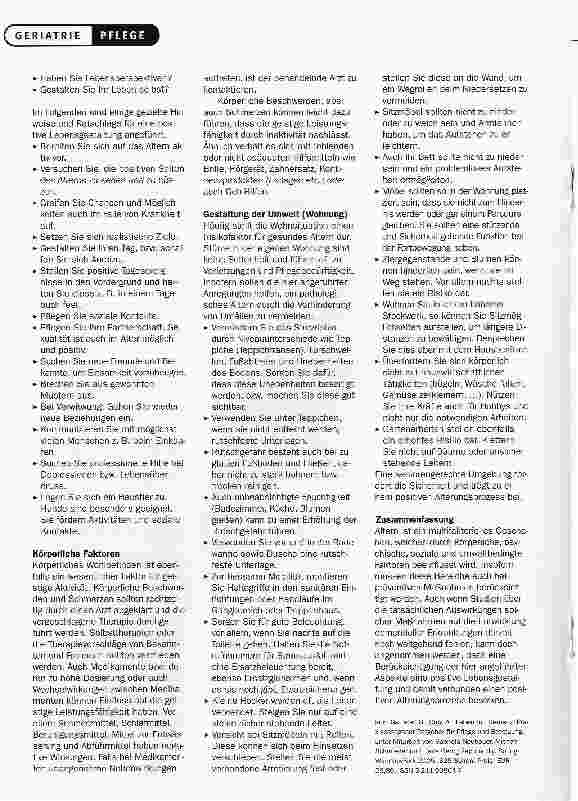 Vorschauseite 6: Allgemeine Aspekte für gesundes Altern
