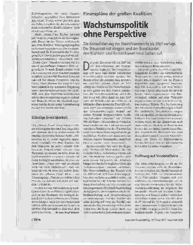Vorschauseite 2: Ambulante PalliativmedizinHilfe rund um die Uhr