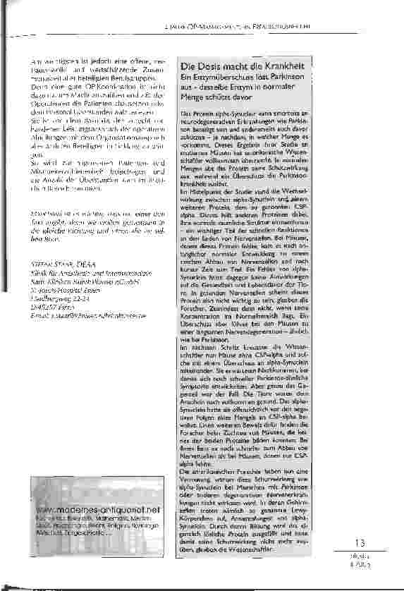 Vorschauseite 6: 2 JAHRE OP-MANAGEMENT: EIN ERFAHRUNGSBERICHT