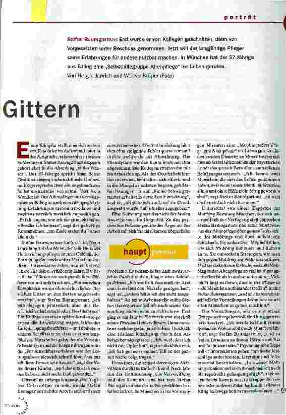 Vorschauseite 2: Hinter Gittern
