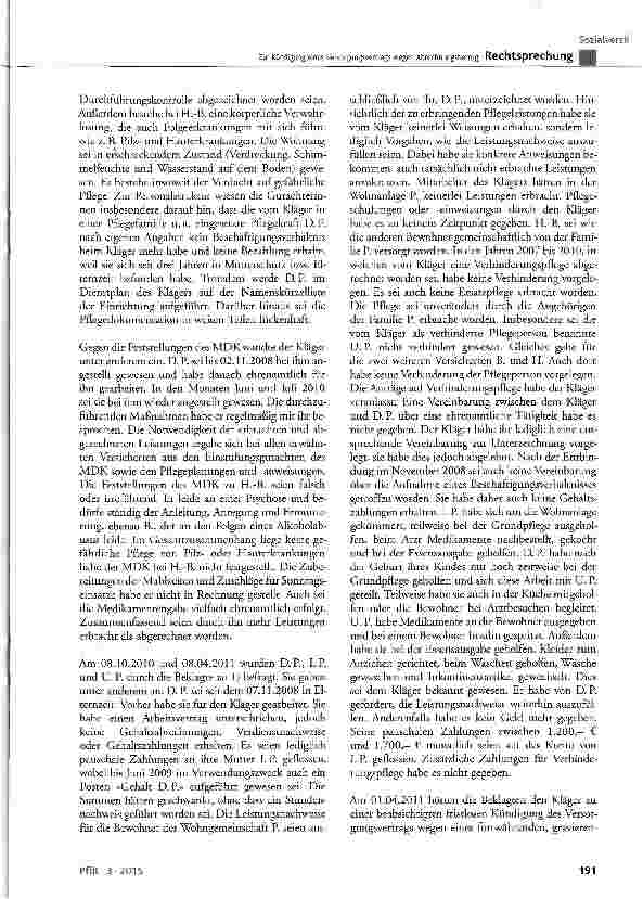 Vorschauseite 4: Zur Kündigung eines Versorgungsvertrags wegen Abrechnungsbetrug