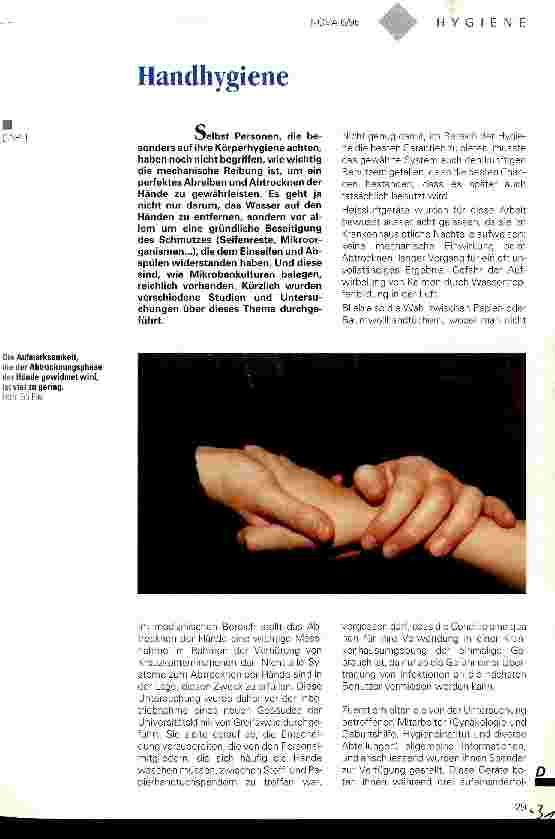 Vorschauseite 1: Handhygiene