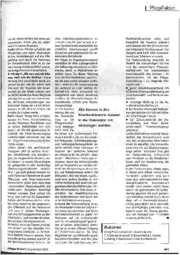 Vorschauseite 2: Prioritäten setzen bei Personalmangel