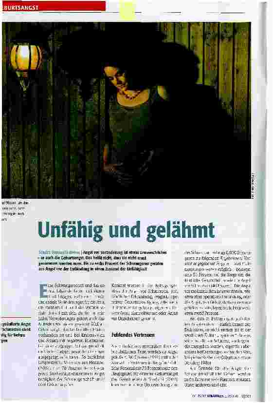 Vorschauseite 1: Unfähig und gelähmt