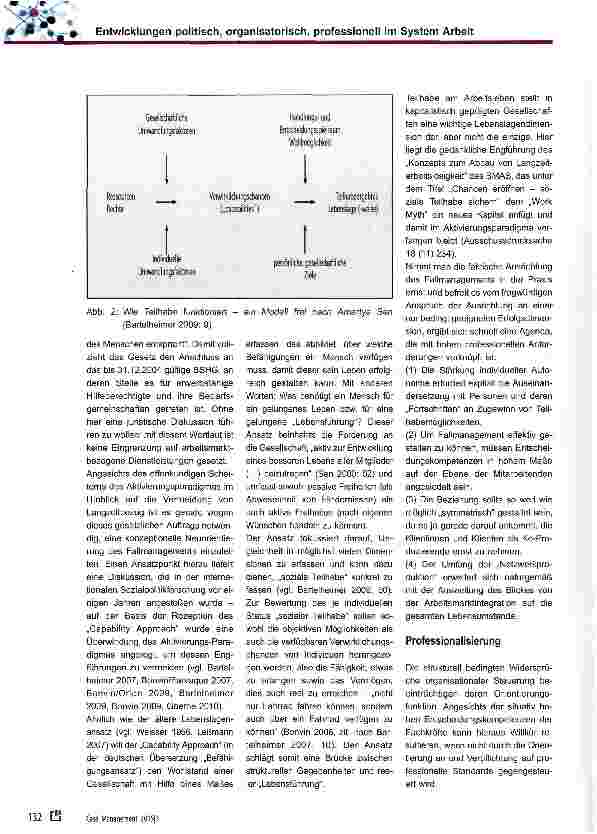 Vorschauseite 4: Entwicklungen politisch, organisatorisch, professionell im System Arbeit