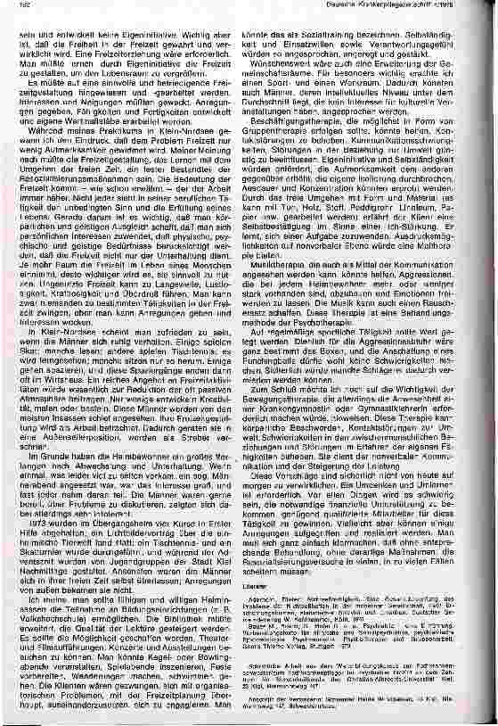 Vorschauseite 6: Nichtseßhaftigkeit - das Übergangsheim als Resozialisierungsstätte