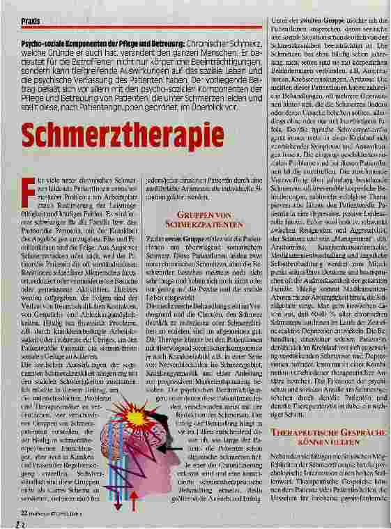 Vorschauseite 1: Schmerztherapie